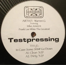 Load image into Gallery viewer, Warren G : In Case Some Sh$# Go Down (12&quot;, TP)