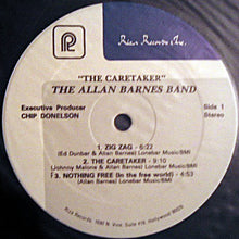 Load image into Gallery viewer, The Allan Barnes Band : The Caretaker (LP, Album)
