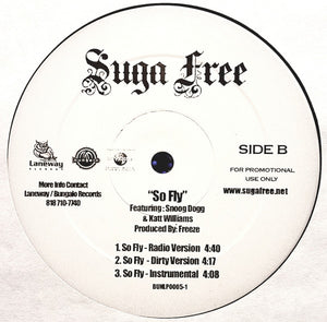 Suga Free : So Fly (Remix) (12", Promo)