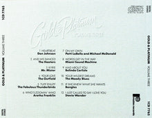 Load image into Gallery viewer, Various : Gold &amp; Platinum Volume Three (CD, Comp, Club)