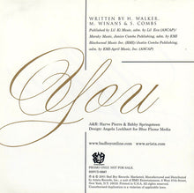 Load image into Gallery viewer, Various : You (CD, Single, Promo)