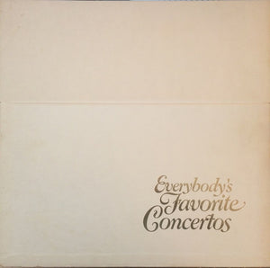 Various : Everybody's Favorite Concertos (6xLP + Box)