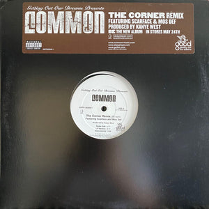 Common : The Corner (Remix) (12", Promo)