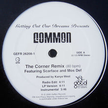 Load image into Gallery viewer, Common : The Corner (Remix) (12&quot;, Promo)