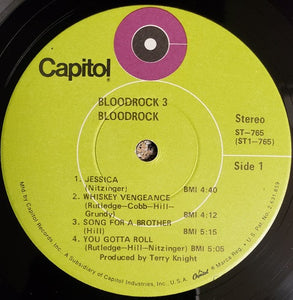 Bloodrock : Bloodrock 3 (LP, Album, Win)