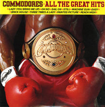 Load image into Gallery viewer, Commodores : All The Great Hits (LP, Comp)