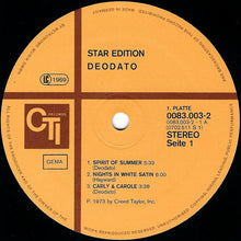 Load image into Gallery viewer, Deodato* : Star Edition (2xLP, Comp, Gat)