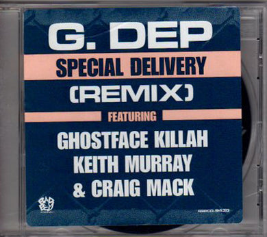 G-Dep : Special Delivery (Remix) (CD, Maxi, Promo)