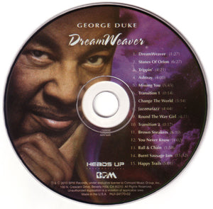 George Duke : Dreamweaver (CD, Album)