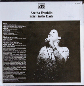 Aretha Franklin : Spirit In The Dark (LP, Album, LY)