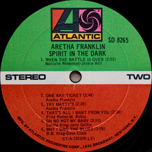 Load image into Gallery viewer, Aretha Franklin : Spirit In The Dark (LP, Album, LY)