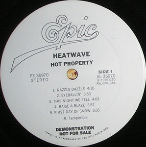 Heatwave : Hot Property (LP, Album, Promo)