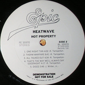 Heatwave : Hot Property (LP, Album, Promo)