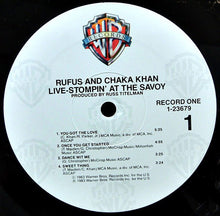 Load image into Gallery viewer, Rufus &amp; Chaka Khan : Live - Stompin&#39; At The Savoy (2xLP, Album, All)