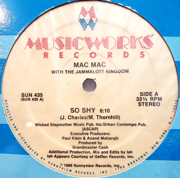 Mac Mac With The Jammalott Kingdom : So Shy (12