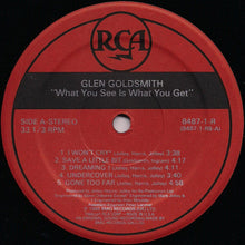 Load image into Gallery viewer, Glen Goldsmith : What You See Is What You Get (LP, Album)