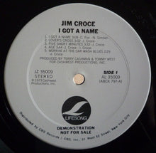 Load image into Gallery viewer, Jim Croce : I Got A Name (LP, Album, Promo, RE)