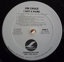 Load image into Gallery viewer, Jim Croce : I Got A Name (LP, Album, Promo, RE)