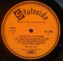 Load image into Gallery viewer, Three Dog Night : Captured Live At The Forum (LP, Album)