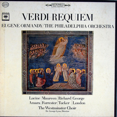 Verdi* - Eugene Ormandy, The Philadelphia Orchestra, Lucine Amara, Maureen Forrester, Richard Tucker (2), George London (2), The Westminster Choir* : Requiem (2xLP, Album + Box)