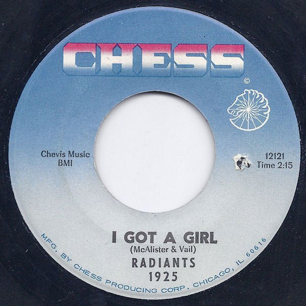 The Radiants : It Ain't No Big Thing (7