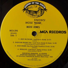 Load image into Gallery viewer, Mose Jones : Mose Knows! (LP, Album)