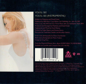 Buy Madonna : You'll See (CD, Single, Car) Online for a