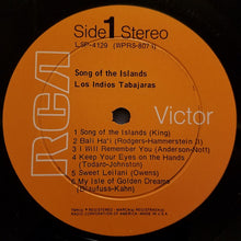 Load image into Gallery viewer, Los Indios Tabajaras : Song Of The Islands (LP)