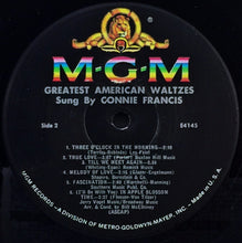 Load image into Gallery viewer, Connie Francis : Greatest American Waltzes (LP, Mono, MGM)