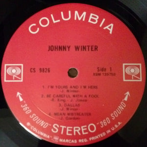 Johnny Winter : Johnny Winter (LP, Album, Ter)