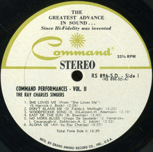 Load image into Gallery viewer, The Ray Charles Singers : Command Performances Volume 2 (LP, Comp, Gat)