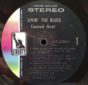 Canned Heat : Living The Blues (2xLP, Album, M/Print, Ind)