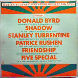 Various : Elektra Soul Festival From Sun Up To Sun Down (LP, Promo)