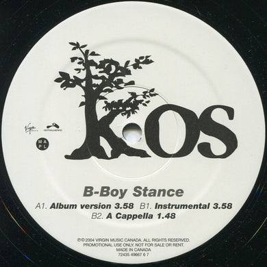 K-OS : B-Boy Stance (12