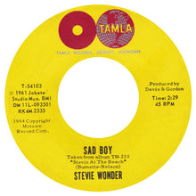 Load image into Gallery viewer, Stevie Wonder : Sad Boy (7&quot;, Single)