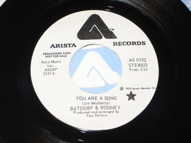 Batdorf & Rodney : You Are A Song (7