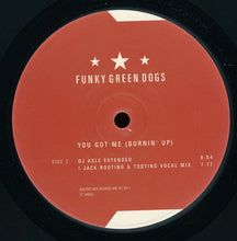 Load image into Gallery viewer, Funky Green Dogs : You Got Me (Burnin&#39; Up) (12&quot;)
