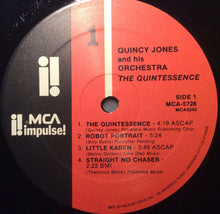 Load image into Gallery viewer, Quincy Jones And His Orchestra : The Quintessence (LP, Album, RE, RM)