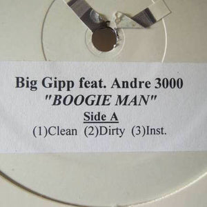 Big Gipp Feat. Andre 3000 / Goodie Mob : Boogie Man / Let's Fight (12", Single, Promo, W/Lbl, Sti)