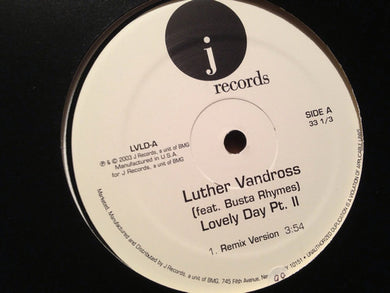 Luther Vandross Feat. Busta Rhymes : Lovely Day (12