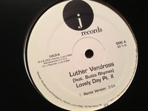 Luther Vandross Feat. Busta Rhymes : Lovely Day (12")