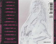 Load image into Gallery viewer, Vinnie Moore : Meltdown (CD, Album)