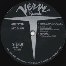 Load image into Gallery viewer, Stan Getz / Charlie Byrd : Jazz Samba (LP, Album, Gat)