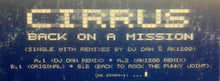Load image into Gallery viewer, Cirrus : Back On A Mission (12&quot;, Single)