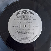 Load image into Gallery viewer, Russell Garcia : Variations For Flugelhorn, String Quartet, Bass, &amp; Drums (LP, Album)