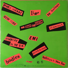 Load image into Gallery viewer, Sex Pistols : Never Mind The Bollocks Here's The Sex Pistols  (LP, Album, Jac)
