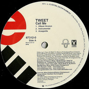 Tweet / Missy Elliott : Call Me / 4 My People (12")