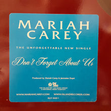 Load image into Gallery viewer, Mariah Carey : Don&#39;t Forget About Us (12&quot;, Promo)
