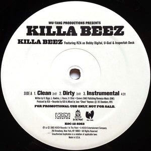 Killa Beez* : Killa Beez / Doe Rae Wu (12", Promo)