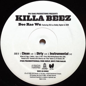 Killa Beez* : Killa Beez / Doe Rae Wu (12", Promo)